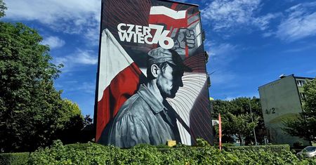 Symbol pamięci i odwagi. W Płocku odsłonięto mural poświęcony bohaterom Czerwca ’76