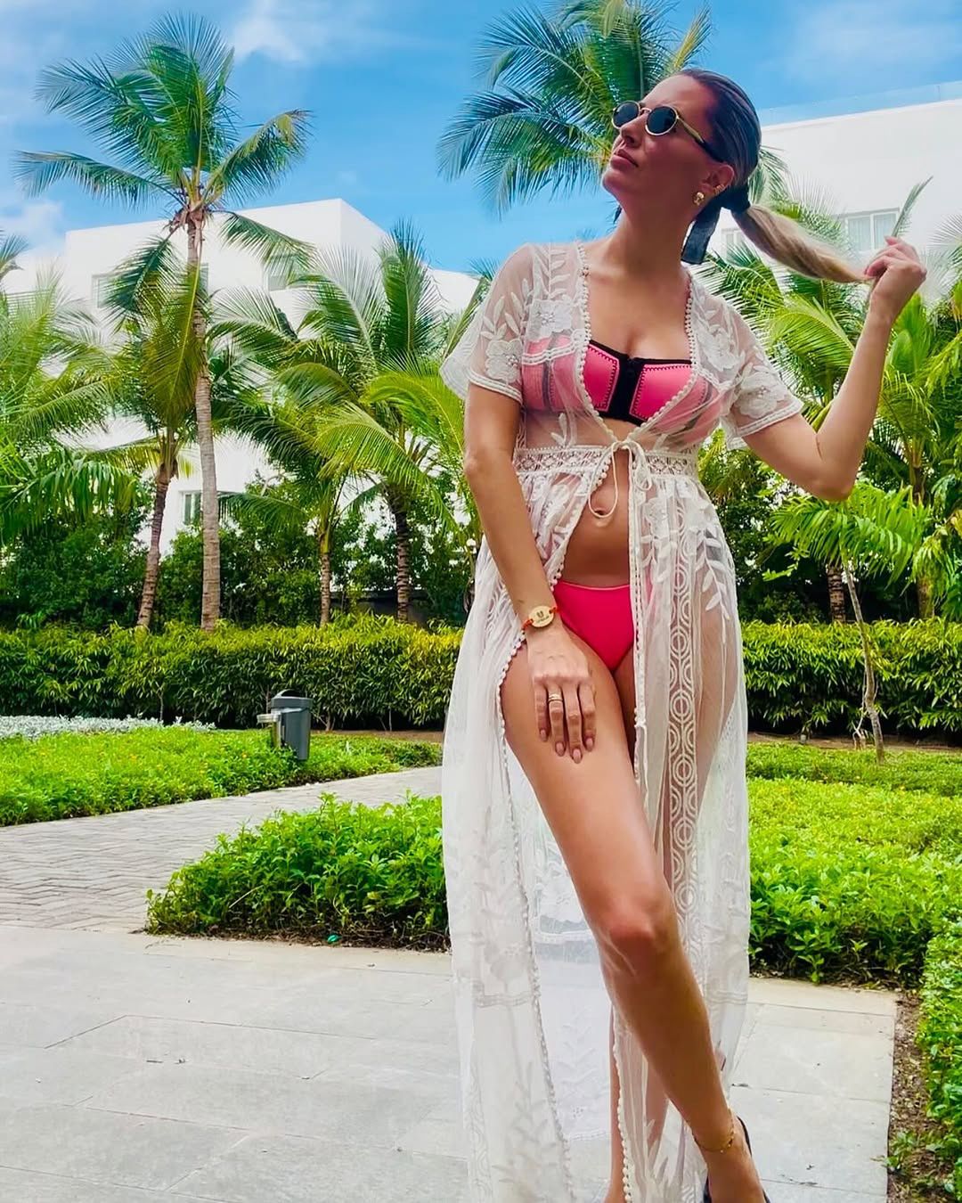 Agnieszka Hyży w tropikach