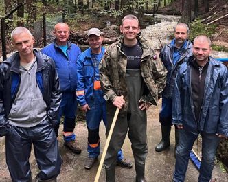 Przez dwie doby ratowali ujęcie wody. "Nie czujemy się bohaterami"