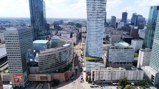 Drogowy slalom na Emilii Plater w Szczecinie. Od wtorku zwężenia