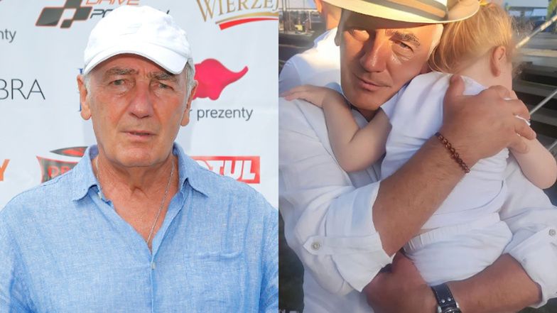 Karol Strasburger z córką