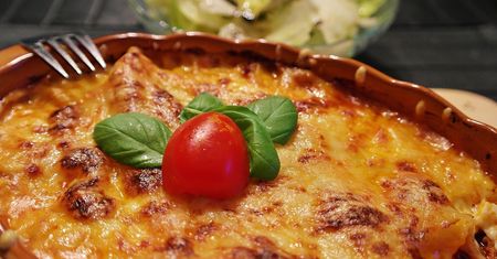 Lasagne włoska z mięsem