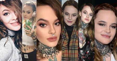 Instagram vs rzeczywistość: Wytatuowana wnuczka Millera (ZDJĘCIA)