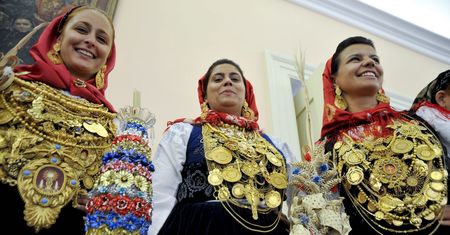 Portugalia: Desfile da Mordomia czyli złota tradycja