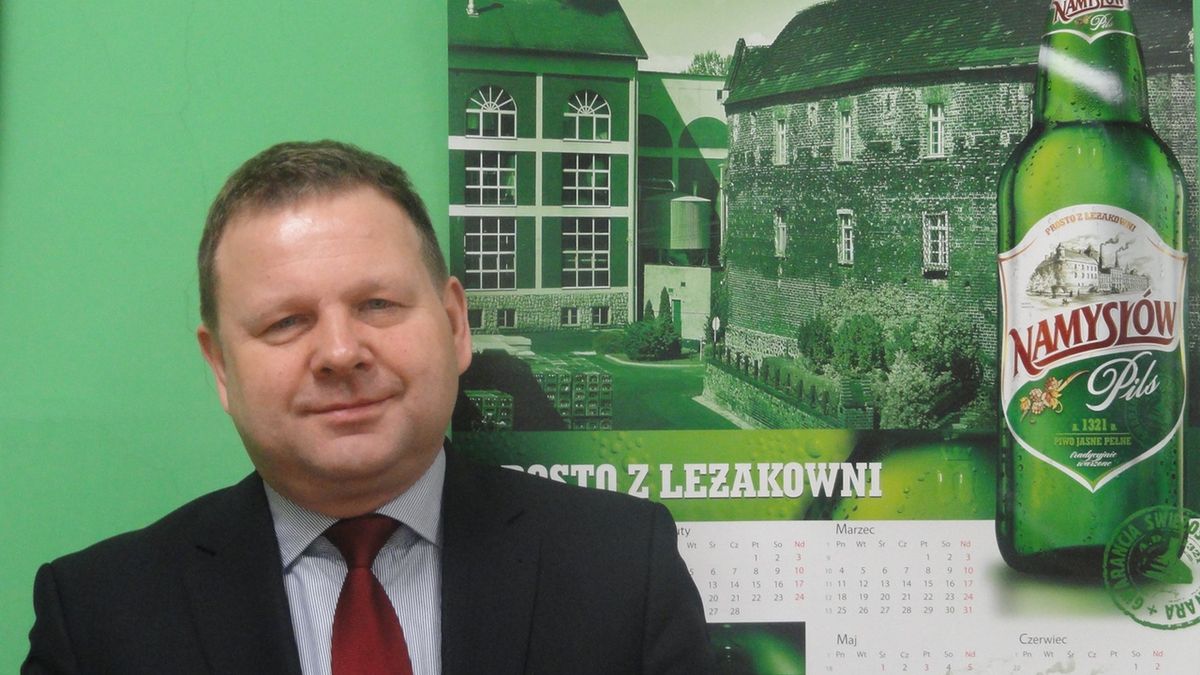 Czesław Szczepaniak, prezes Browaru Namysłów. Prawdopodobnie do czasu przejęcia przez Żywiec