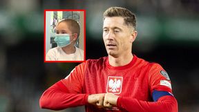 Lewandowski zadeklarował, że spełni obietnicę 11-letniej Mai