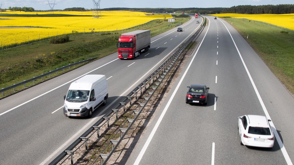 Tylko na niektórych odcinkach autostrad ruch jest spokojny