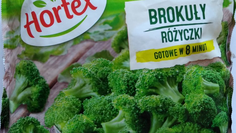 GIS opublikował zdjęcie paczki brokułów, których dotyczy problem.