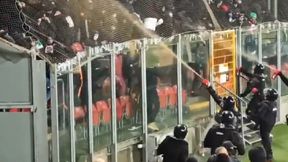 Zamieszki na meczu PKO Ekstraklasy. Ochrona użyła gazu