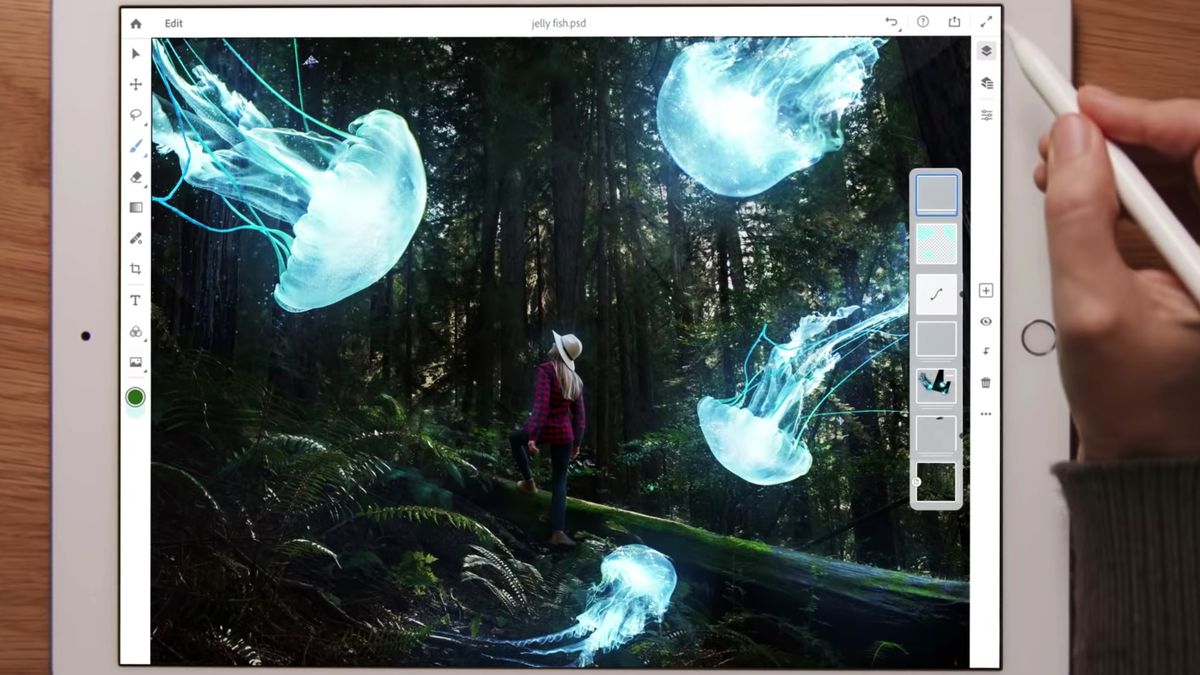 Adobe Photoshop na iPada nadchodzi. Nie ma wielu kluczowych funkcji 1
