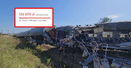 Ponad 100 tys. zł dla rannego maszynisty. Zbiórka osiągnęła cel w ekspresowym tempie