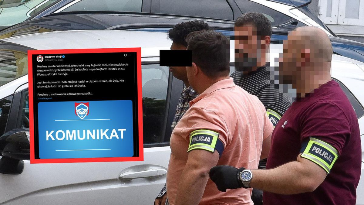 Apel służb po brutalnym ataku w Toruniu