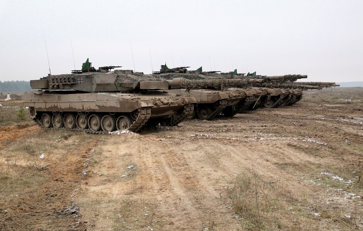 Nieoficjalnie: niemieckie czołgi Leopard 2A6 dla Ukrainy