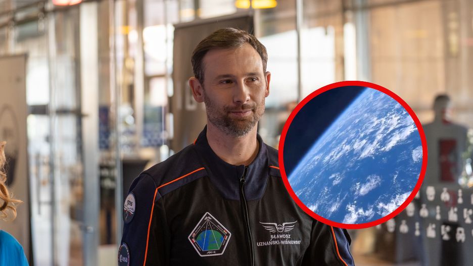Sławosz Uznański-Wiśniewski pokazał film z kosmosu