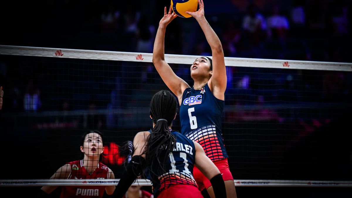 Materiały prasowe / VolleyballWorld / Mecz Korea Pd. - Dominikana w LNK 2025