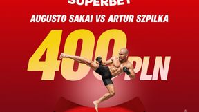 Bonus 400 zł za zwycięstwo Artura Szpilki na KSW 120 przy stawce 2 zł. Odbierz!