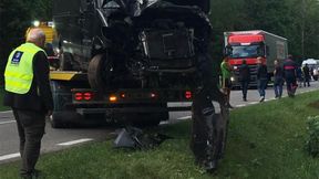 Erik Riss miał kraksę samochodową w Polsce (foto)