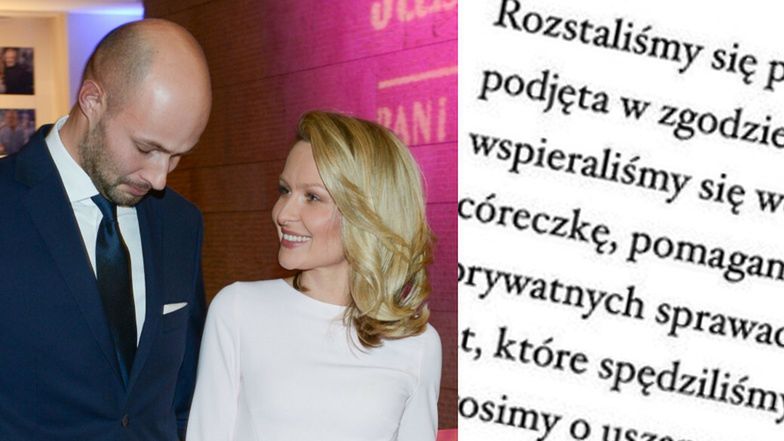 Marieta Żukowska i Wojciech Kasperski wydali oświadczenie w sprawie rozstania 
