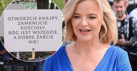 Zamachowska chciałaby otwarcia restauracji. "Co jest do cholery?"