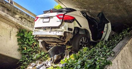 Pożyczył maserati od dziewczyny i chciał zaszaleć. Amerykanin ma szczęście, że przeżył