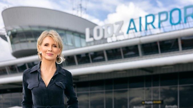 Dr Anna Midera, prezes portu lotniczego w Łodzi