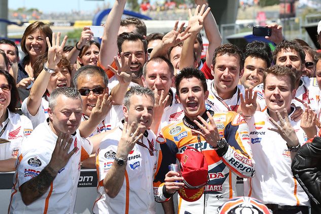 Marc Marquez wygrał czwarty wyścig MotoGP z rzędu (fot. Repsol Honda Team)