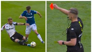 Kapitan Legii wyrzucony z boiska. Co on najlepszego narobił?