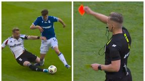 Kapitan Legii wyrzucony z boiska. Co on najlepszego narobił?