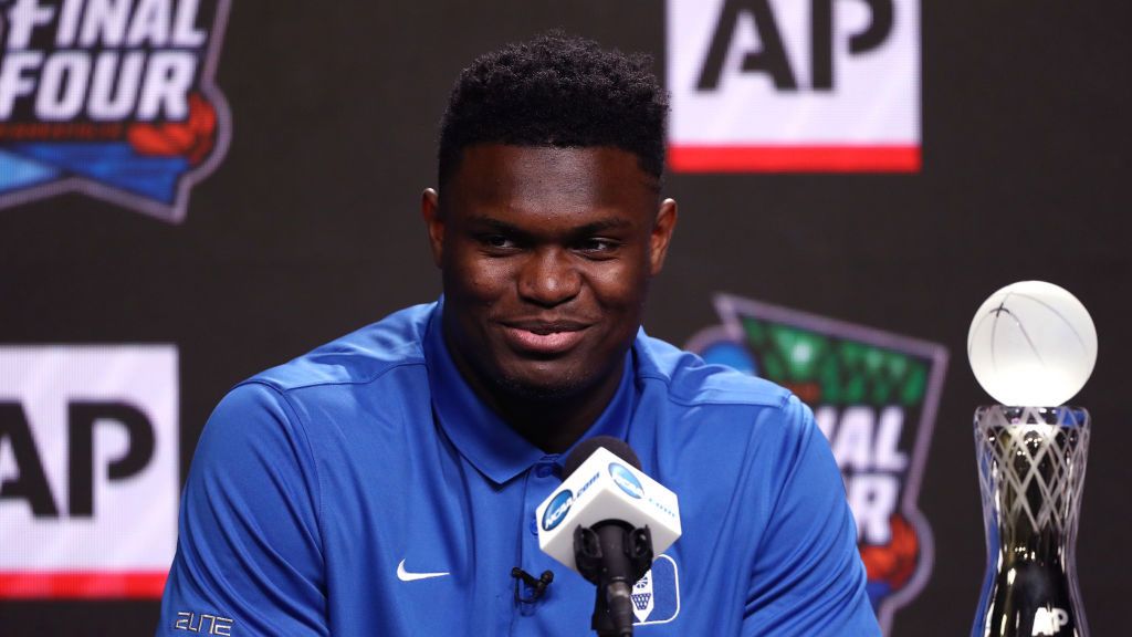 Getty Images /  Mike Lawrie / Na zdjęciu: Zion Williamson