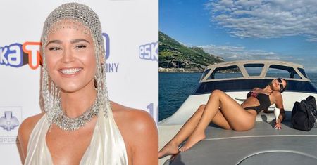 Honorata Skarbek pręży na jachcie wysportowaną sylwetkę w skąpym bikini. Fani oniemieli: "Boska ta FOCZKA" (FOTO)