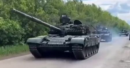 Polskie czołgi w ukraińskim konwoju. W sieci pojawiło się nowe nagranie