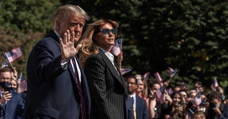 Koronawirus. Donald Trump zakażony. Melania Trump na kwarantannie, Georgette Mosbacher życzy zdrowia