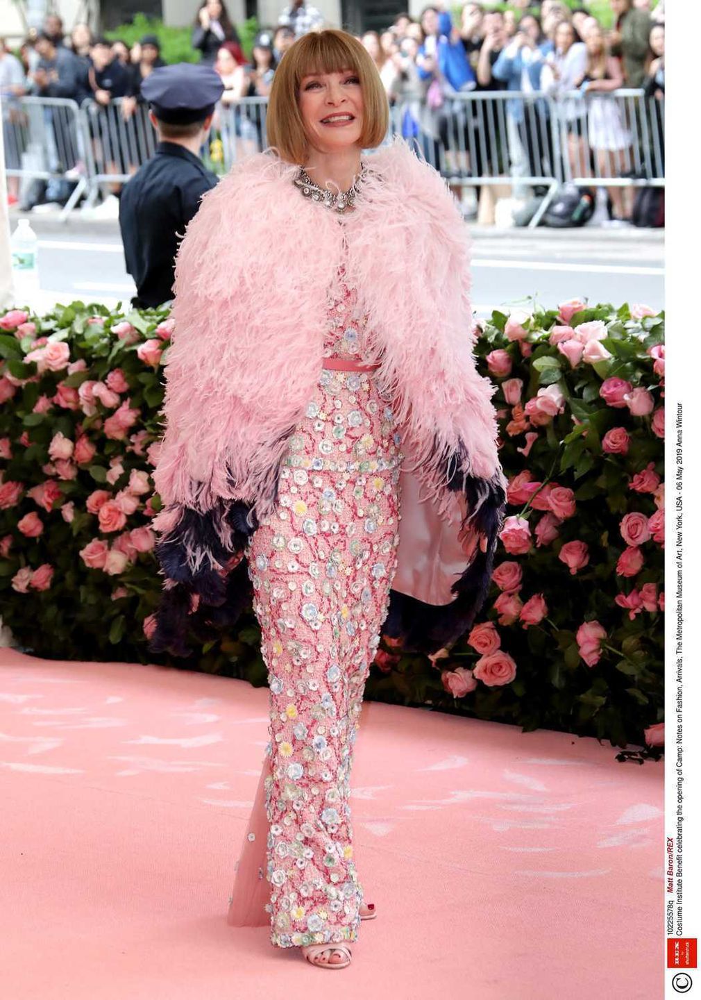 Anna Wintour – MET Gala 2019, kreacja: Armani Prive