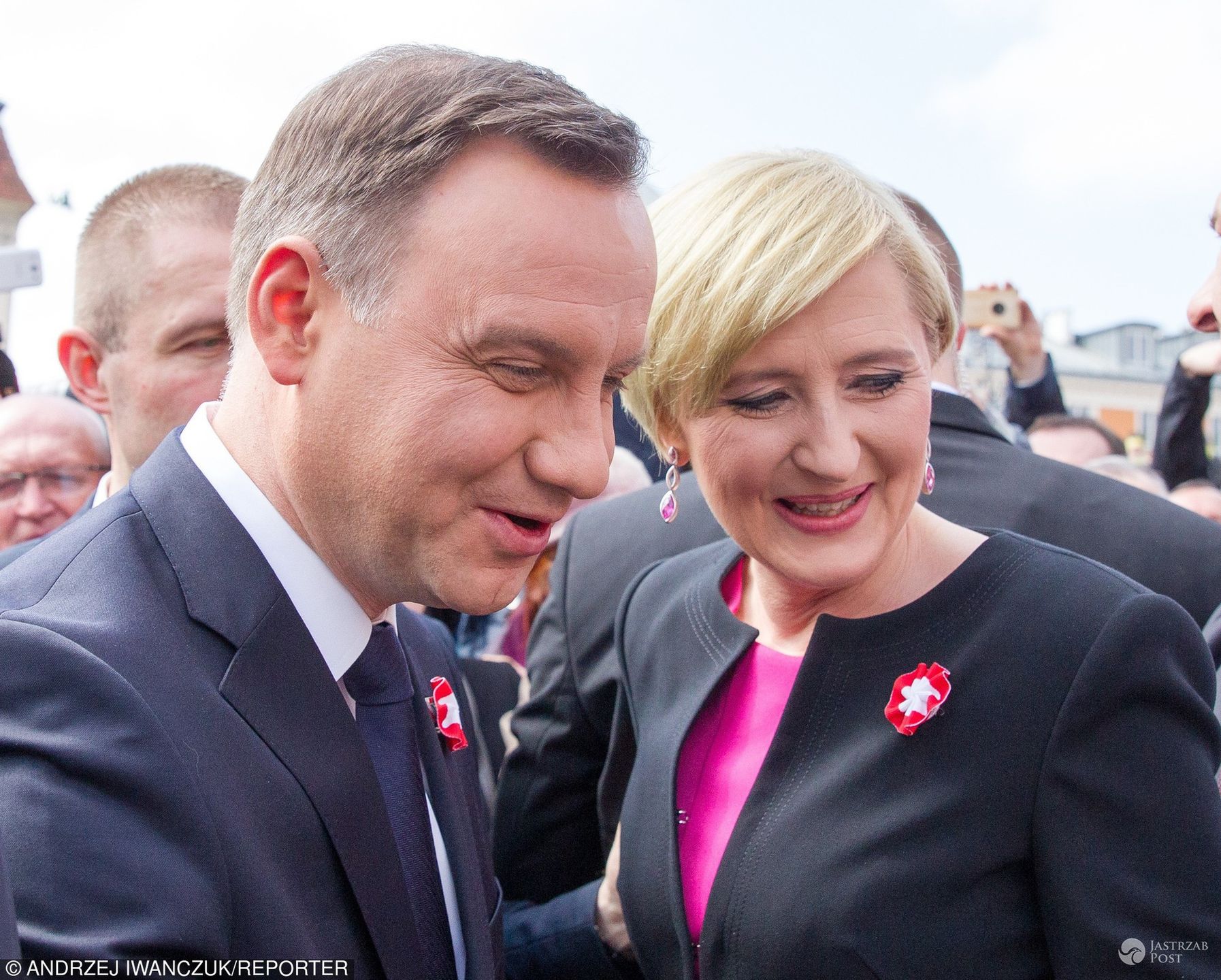 Agata Duda i Andrzej Duda najnowsze zdjęcia maj 2016 fot. East News