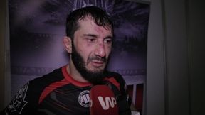 Mamed Chalidow po KSW 42: Absolutnie nie żałuję niczego, cieszę się z bardzo dobrej walki (wideo)