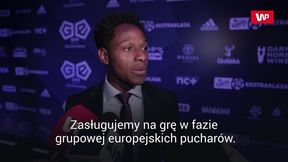 Joel Valencia piłkarzem sezonu Lotto Ekstraklasy. "Nagrody są zasługą wszystkich kolegów"