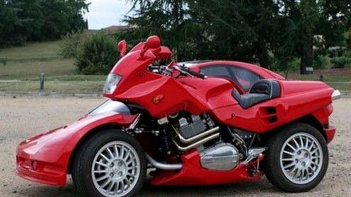 Autokult: Jak zrobić z samochodu kosz do motocykla? 1