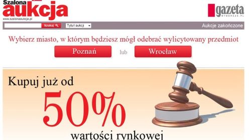 SzalonaAukcja.pl - nowy serwis aukcyjny stworzony przez Świstak.pl 1