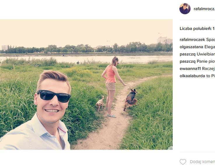 Rafał Mroczek (fot. Instagram)