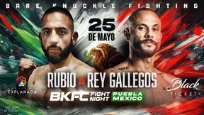 Bare Knuckle Fighting Championship podbija Meksyk! W weekend na żywo w Fightklubie