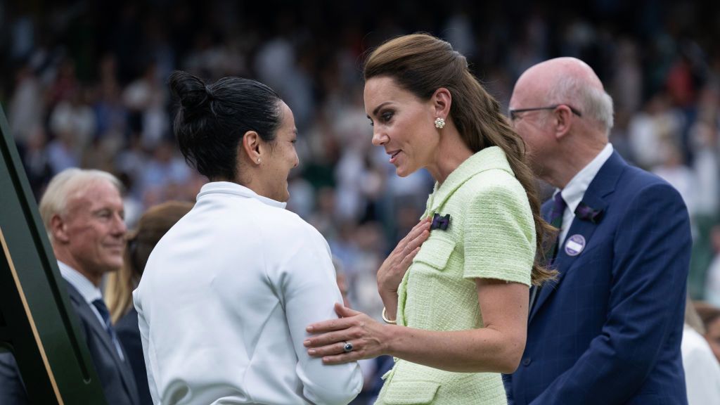 Zdjęcie okładkowe artykułu: Getty Images / Visionhaus / Na zdjęciu: Ons Jabeur i Księżna Kate