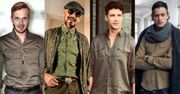 Z czym koszule khaki noszą celebryci?