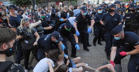 Młody aktywista zwrócił uwagę dziennikarzowi. "Wiedziałem, że takie słowa mogą zaboleć"