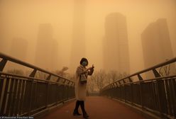 Pekin "pomarańczowy". Niebezpieczne zjawisko w stolicy Chin