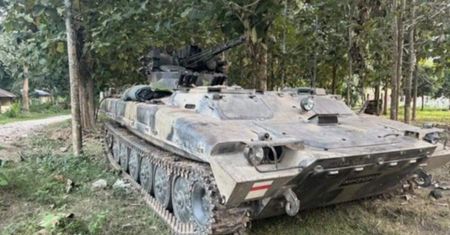 Ukraiński sprzęt blisko granicy z Chinami. Przejęła go armia Birmy