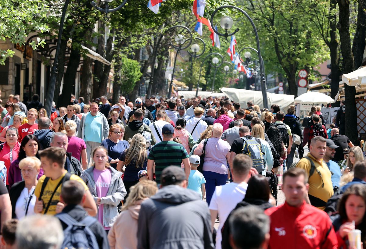 Zakopane przyciąga tłumy o każdej porze roku