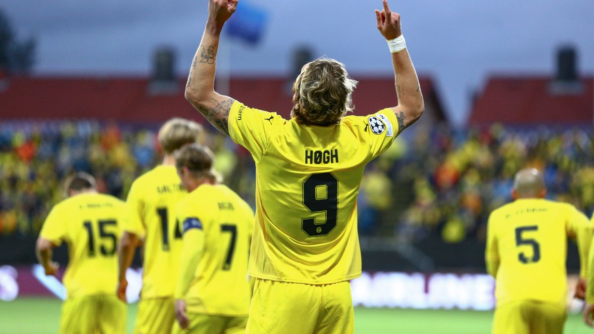 PAP/EPA / Mats Torbergsen / Mecz eliminacji Ligi Mistrzów: FK Bodo/Glimt - Sturm Graz