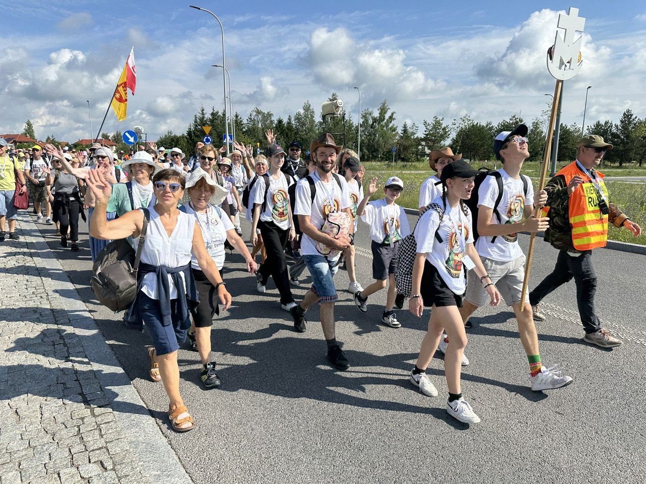 Suwałki: 35. Międzynarodowa Pielgrzymka Piesza z Suwałk do Wilna