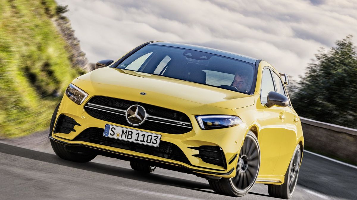 Szybki Mercedes może się podobać. Nie wygląd jest tu jednak najważniejszy.