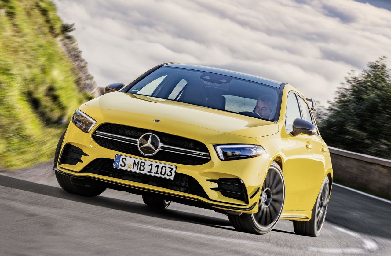 Mercedes-AMG A35 oficjalnie. Będzie rywalizować z Audi S3 i VW Golfem R